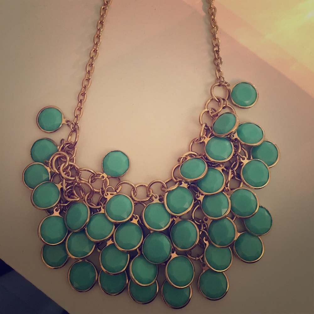 Teal Necklace